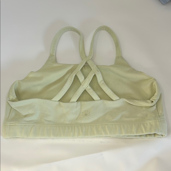Athleta Kids Sports Bras in Light Yellow and Light Blue - Picture 3 of 5